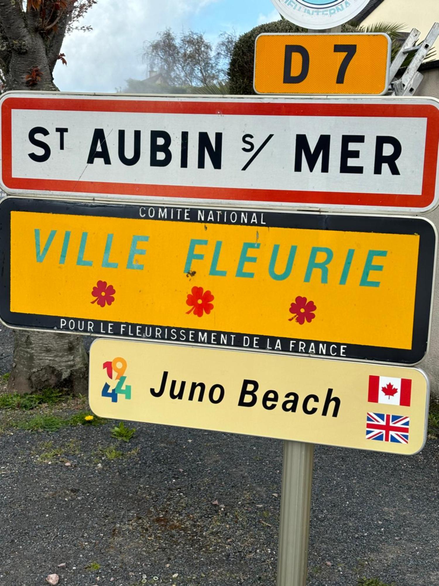 Saint-Aubin-Sur-Mer: Bel Appartement Traversant Kültér fotó
